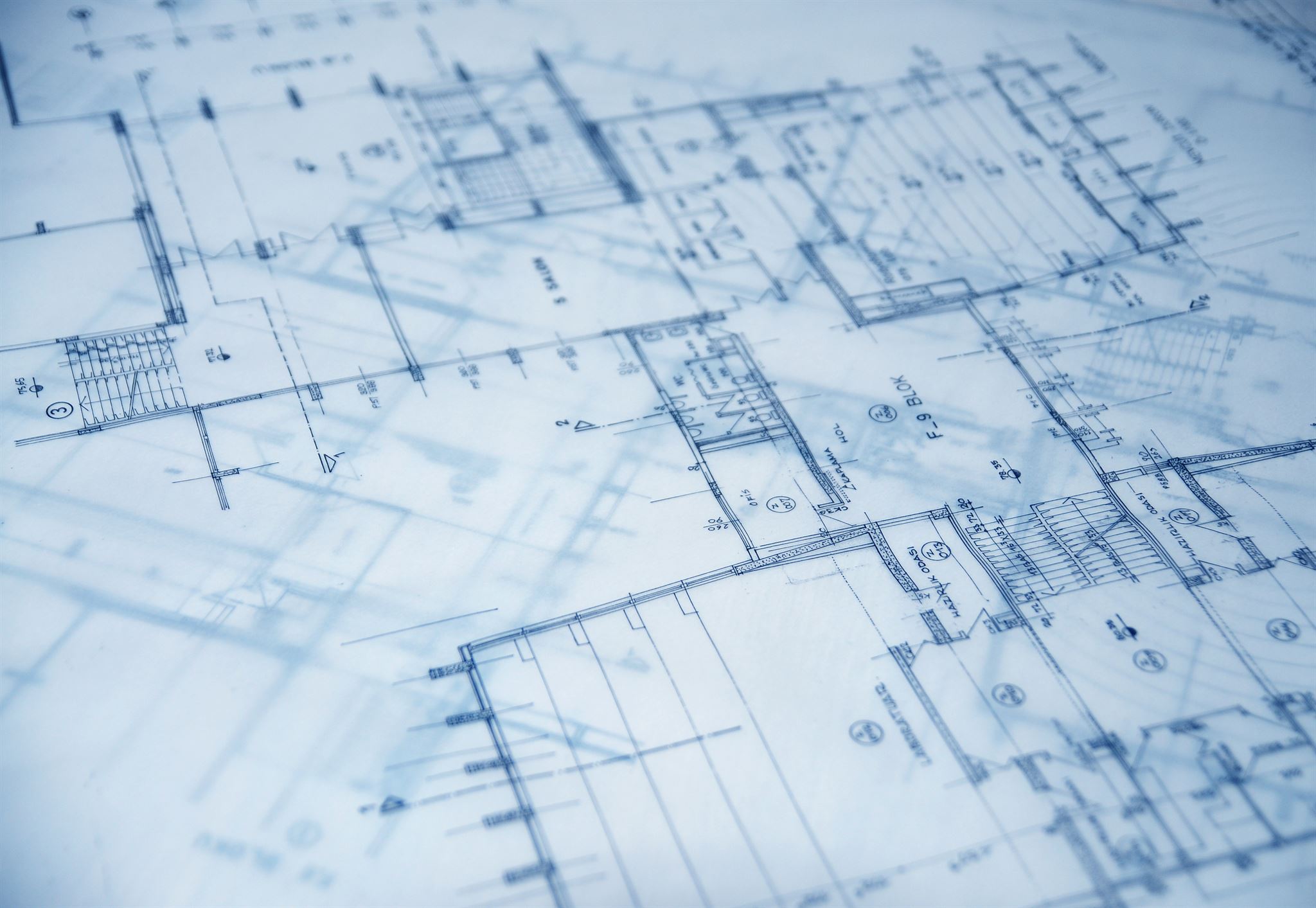 Draft-drawing-of-a-floor-plan